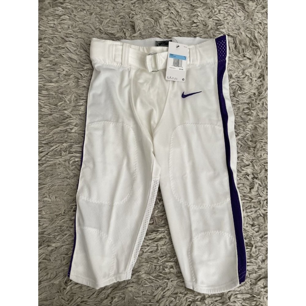Nike Stock Vapor Pro Purple White Football Pants CI3771-110 Mens Medium NWT $75